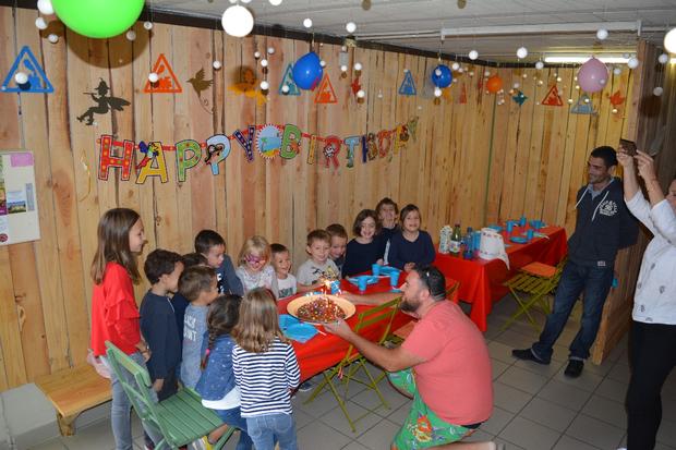 fête d'anniversaire au Jarditrain dans le Vaucluse